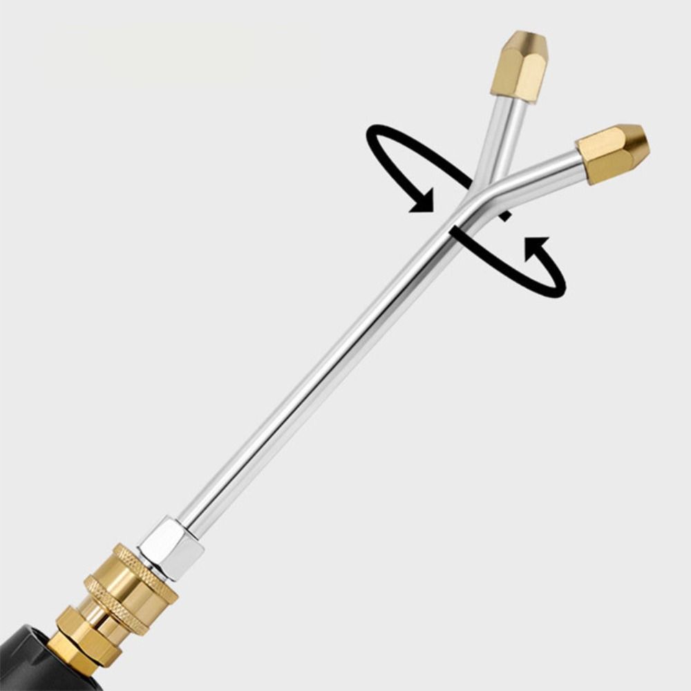 Многоугольная насадка для мойки высокого давления, вращающаяся на 360 °, удлинитель для мойки автомобиля, водяная щетка