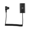 D-Tap to NP-F550 F570 Переходник-пустышка для аккумулятора с входом/выходом постоянного тока 7,4 В для видео