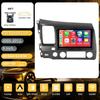 Autoradio multimédia Android 16 RSNAVI pour Honda Civic 8 2005-2012, Carplay, GPS, stéréo, Plug and Play