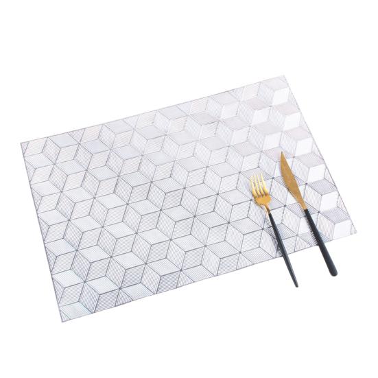 Подставка под обеденный стол, легко чистящаяся, нескользящая подставка для стола, устойчивая к царапинам подставка для столовых приборов, кухонная подставка для столовых приборов для дома