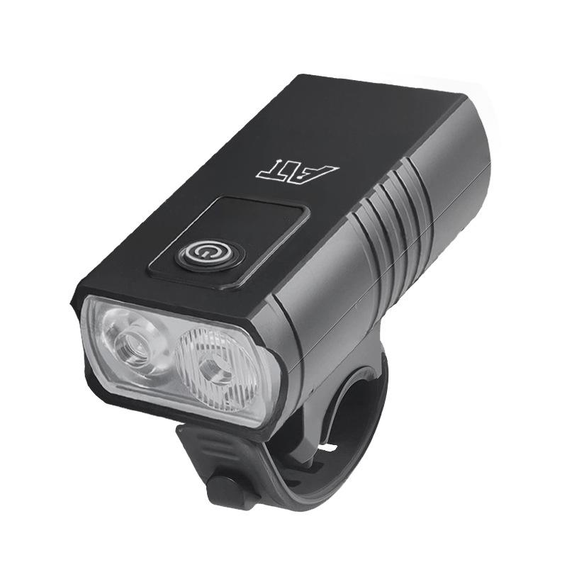 Светодиодный фонарь передний для велосипеда из алюминиевого сплава для ночной езды - Набор фонарей для шоссейного и горного велосипеда