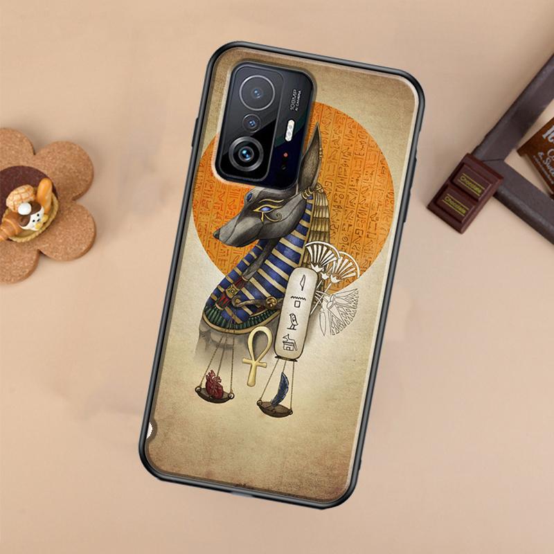 Египетский Бог Анубис Чехол Для Xiaomi POCO X7 X6 X5 X3 Pro F3 F5 F6 M6 Pro 13 14 Ultra 11T 12T 13T 14T Pro Обложка