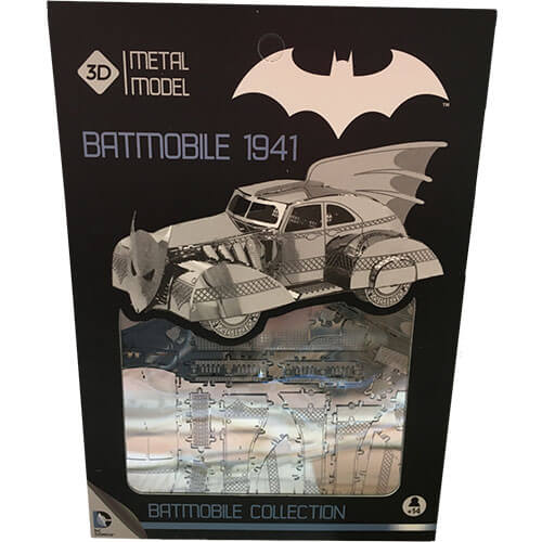 Комплект 3D-модели из металла Batman Batmobile 1941