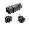 Ev Charger Cable Charger Adapter EVSE Connector Type 1 To Type 2 SAE J1772