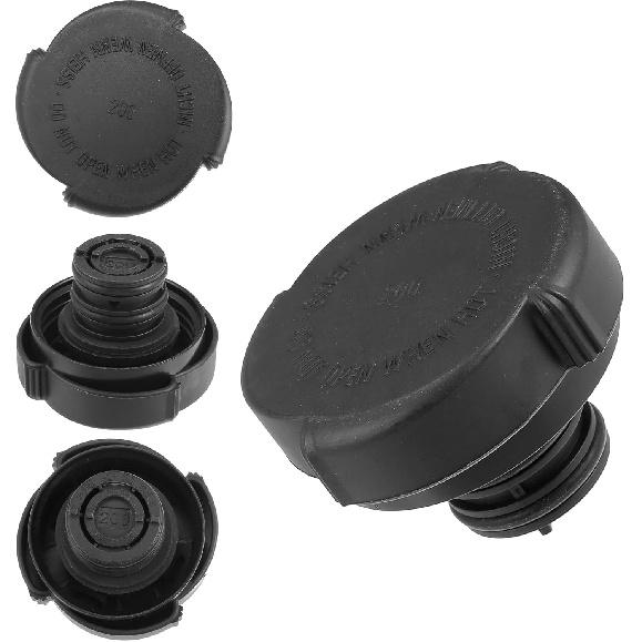 ACROPIX Car Radiator Coolant Reservoir Expansion Tank Cap Fit for BMW 325i E36 E46 1992-2005 No.17111742231/17117639022 - Pack of 1 Black
