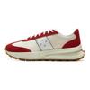 Li Ning Light Boat Светоотражающие Модные Спортивные Нескользящие Износостойкие Полувысокие Повседневные Кроссовки Унисекс Повседневные Кроссовки Бежевый Красный AZGV073-4
