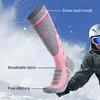 Thermal Ski Socks Women Winter Thickened Warm Socks Breathable Cotton Stretchy Sports Socks for Skiing Snowboarding