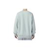 Nike Solo Swoosh Plain Logo Свободный крой свитшот с круглым вырезом Мужской свитшот Серый DX0812-034