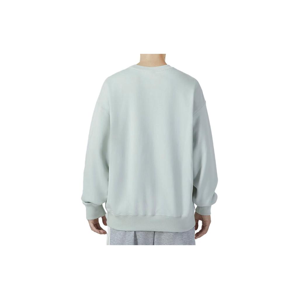 Nike Solo Swoosh Plain Logo Свободный крой свитшот с круглым вырезом Мужской свитшот Серый DX0812-034