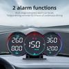 G17 Car HUD GPS+Beidou Chip Head Up Display LCD спидометр уклономер пройденное расстояние компас сигнализация превышения скорости для всех автомобилей