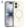 Новый продукт подходит для магнитного чехла для мобильного телефона Apple 17, двухслойный матовый с отверстиями и ремешком, противоударный чехол для 16promax.