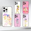C-Creamy M-Magic Mami Phone Case For iPhone 17,16,15,14,13,12,11 Plus,Pro Max,XS,Soft Silicone Black Cover