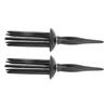 2pcs Textured Grip Curling Roll Comb Easy Styling Voluminous Hair Comb  Travel Styling