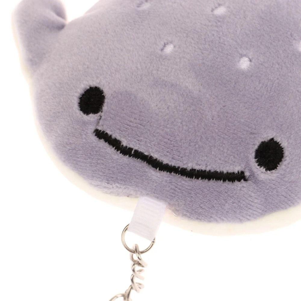 Animal Whale Animal Whale Doll Plush Whale Pendant Cartoon Whale Keychain Friends Birthday Gifts
