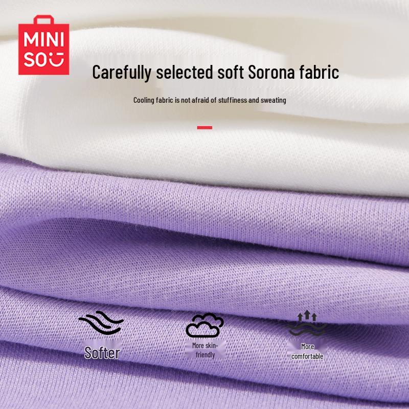 MINISO Спортивный комплект из футболки с коротким рукавом и шорт для мальчика