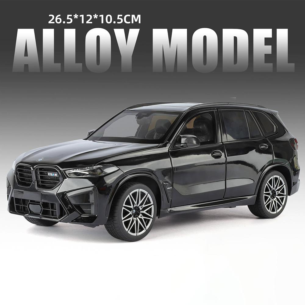 1:18 Большой Размер X5M Модель Автомобиля Игрушка Металлический Кузов Резиновые Шины Скольжение Вперед Амортизация Модели Транспортных Средств Настольные Украшения