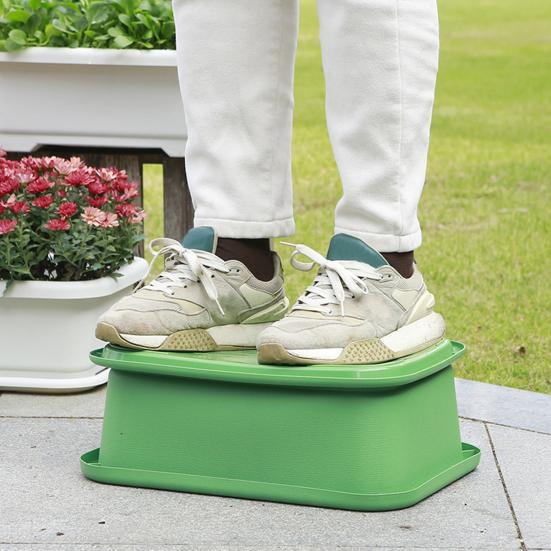 Прямоугольный цветочный ящик с сетчатым дном, цветочный горшок с поддоном, многоразовое балконное кашпо