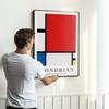 Plakat mondrian obrazy reprodukcje