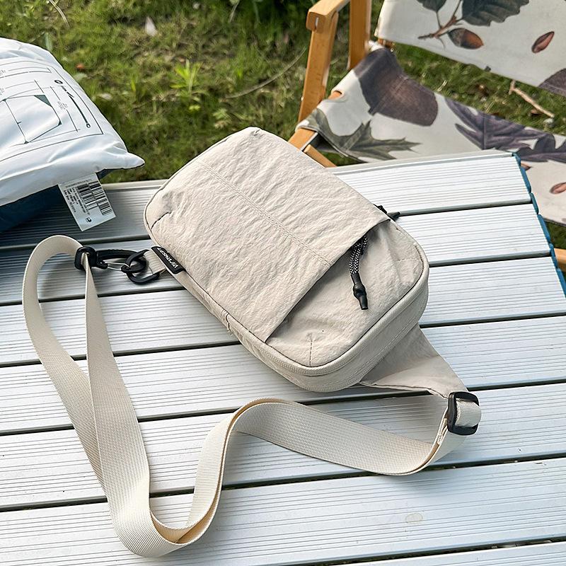 Sports Trend Crossbody Bag Summer Fashion Shoulder Bag Leisure Chest Bag Mobile Phone Bag Couple Lightweight Chest Bag.