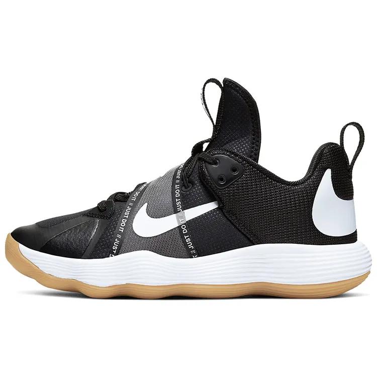 Nike Женские React HyperSet 'Черный с Коричневым' (женские размеры) Черные / Белые / Светло-коричневые тренировочные кроссовки CI2956 010