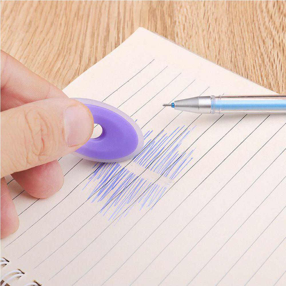 Набор стираемых ручек, 55 шт., стержни 0,5 мм, волшебные стираемые гелевые ручки, школьные канцелярские принадлежности, гелевые ручки с чернилами