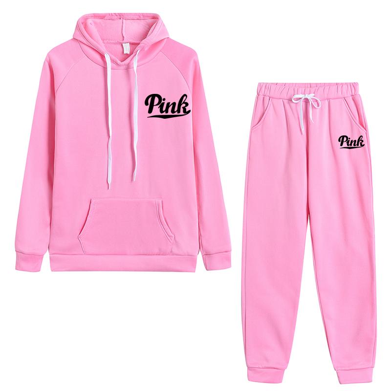 Спортивный костюм женский комплект из двух предметов зимний спортивный костюм осенний брючный костюм женские однотонные спортивные костюмы спортивный костюм с капюшоном комплект с капюшоном