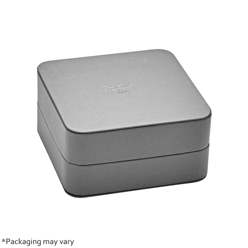 Emporio Armani Браслет-манжета из нержавеющей стали Один Нержавеющая сталь Без камней Мужской (Модель EGS3127040), Размер, Сталь,