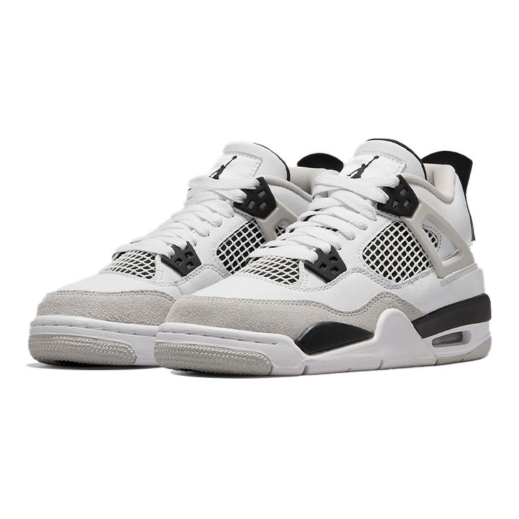 Jordan 4 Ретро Военный Черный GS 408452-111