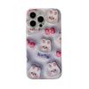 3d мультяшный кролик в виде ракушки для Iphone 13 12 Promax 14 11 Pro Max милый кролик Relif Imd Ins милый чехол для телефона задняя крышка Капа