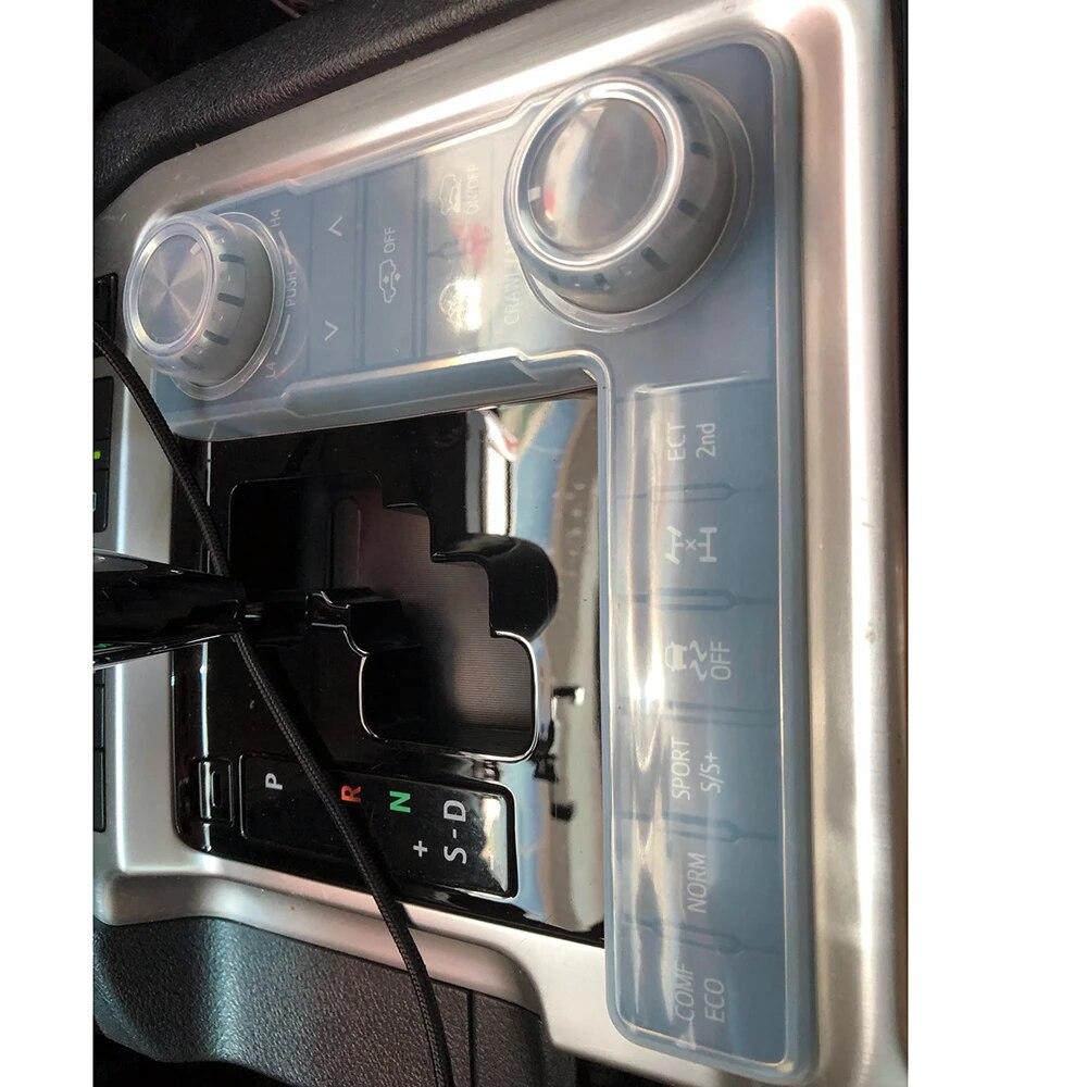 3 шт. новый мягкий резиновый внутренний пылезащитный чехол коробки передач для Toyota Land Cruiser FJ200 LC200 2016 2017 2018 аксессуары