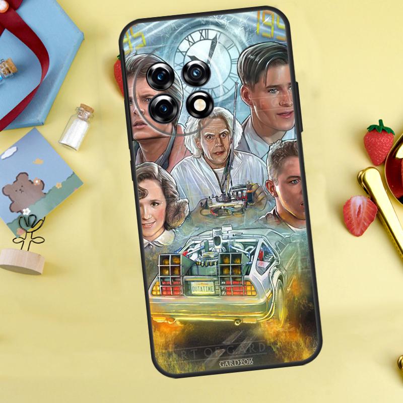 Back to the Future Cover For OnePlus 13 13R 12 12R 11 10 Pro 8T 10T OnePlus Nord 4 CE 2 3 Lite N10 N20 N30 Case