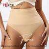 Flarixa High Waist Thong Seamless Shaping Briefs Sheath Slimming Panties Woman Flat Belly Breathable Tummy Control Underwear