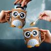 Ice Cream Pint Holder 3D Printing Owl Ice Cream Pint Containers Reusable Ice Cream Tub Novelty Dessert Container