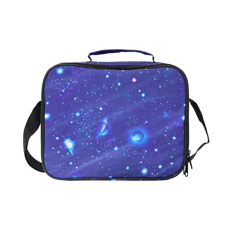 Сумка для ланча, студенческий ланч-бокс, ланч-бокс, один предмет на картинке, сумка с термотрансфером на заказ, термотрансфер.