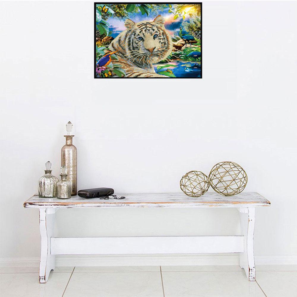 5D Diamond Painting Diy Beauty Animal Pattern Full Diamond Handmade Diamond Embroidery Mosaic Home Living Room Decoration Gift