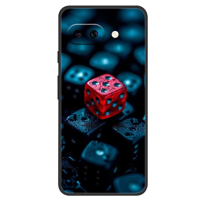 Для Google Pixel 9a Чехол Обложка Для Pixel 9a Чехол Розовый Узор Мягкий Силикон Задняя Крышка Для Funda Google Pixel9a 9 A Coque Capas