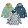 Детский водонепроницаемый дождевик на флисовой подкладке (2-8 лет) - Весенне-осенняя куртка для мальчиков и девочек
