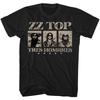 ZZ Top Tres Hombres Коробка Фотографии Мужская Футболка Рок Музыка Группа Мерч