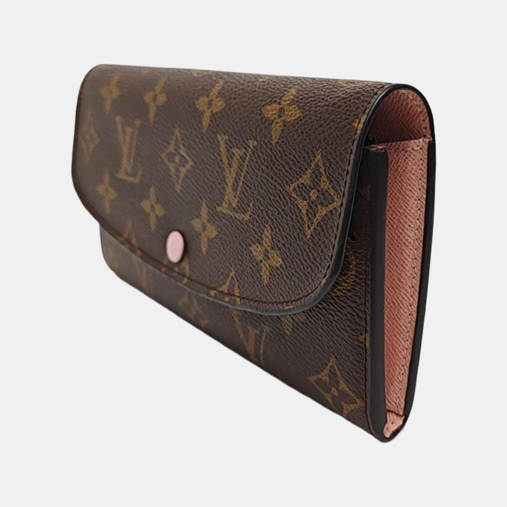 [Б/У] Кошелек Louis Vuitton Emilie 'Коричневый канвас Monogram' - Очень хорошее состояние #15UBXXS