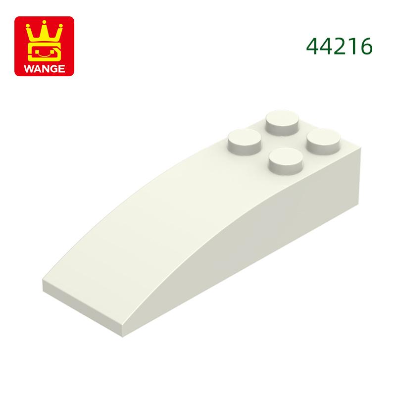 Нетоксичный 34 шт./лот №44126 Изогнутый 6 x 2 Блок Moc Цветные Аксессуары Совместимые с Изогнутым Кирпичом DIY Игрушки Для Головоломки Мозга из Частиц