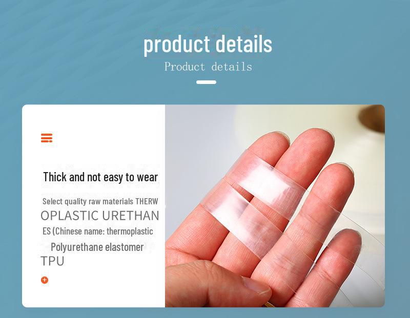 Crystal Clear TPU Non-Slip Elastic Shoulder Straps for Clothing