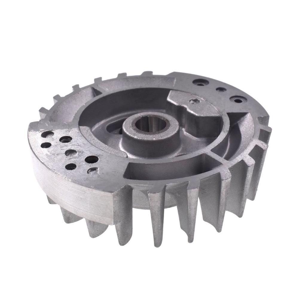 Принадлежности Садовые моторы Маховик Запасные части для бензопил Двигатель Газонокосилка