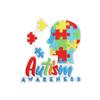 Autism Theme Embroidery Cloth Sticker Palm Computer Embroidery Label Cartoon Butterfly Love Patch Sticker Ironing