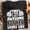 Funny Short Sleeve Printed O Neck Dad Shirt,Gifts for Dad, Father's Day Gifts
