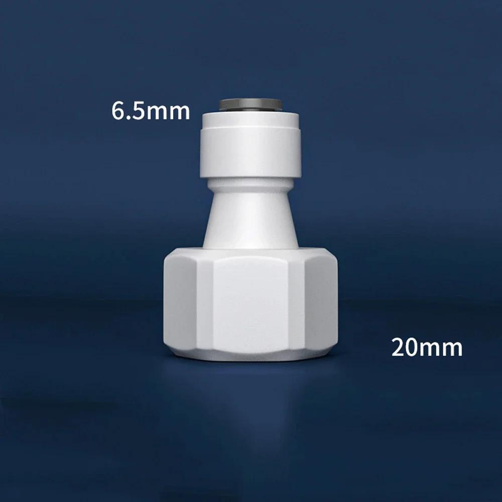 Подходит для трубки OD 1/4" 3/8" Угольник 90 градусов POM Быстроразъемный фитинг-соединитель Для аквариума Системы обратного осмоса Фильтра для воды RO