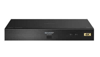 Тюнер Sharp 4K, новый, совместимый со спутниковым вещанием 4K, 220 x 146 x 34 мм, 4S-C00AS1