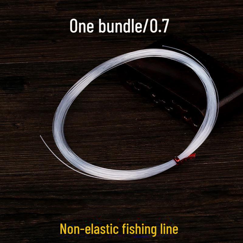 Кристально чистая неэластичная леска для бисерных украшений и проектов «сделай сам» — износостойкая леска для нитей и браслетов