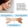 10 шт. дышащие полоски для носа, пластыри против храпа, лучше спят, помогают остановить храп, лучше дышать
