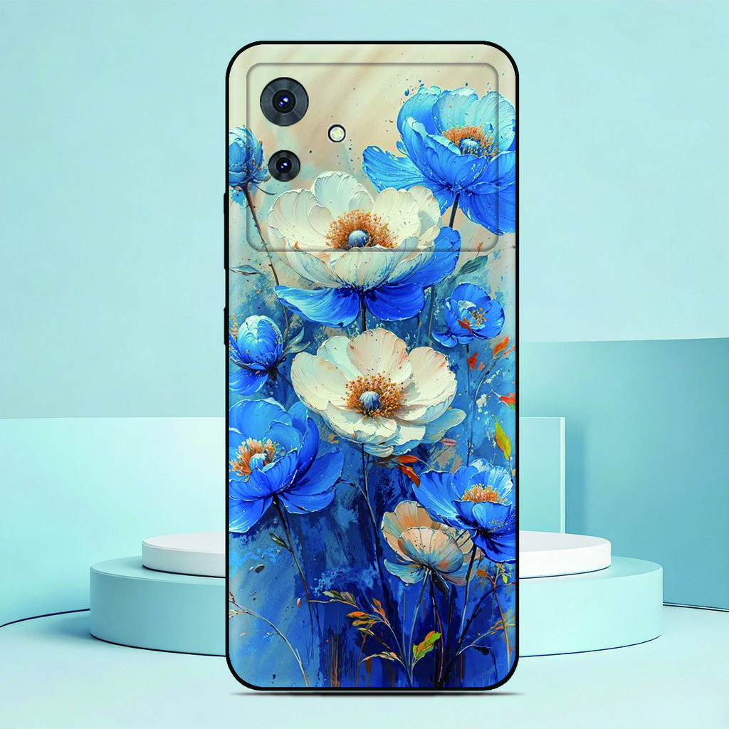 Painting Flower Floral Phone Case For Cubot A40 X100 A20 A10 Max 5 3 P80 P50 X70 X50 Note 60 50 21 J7 Power Custom Back Cover