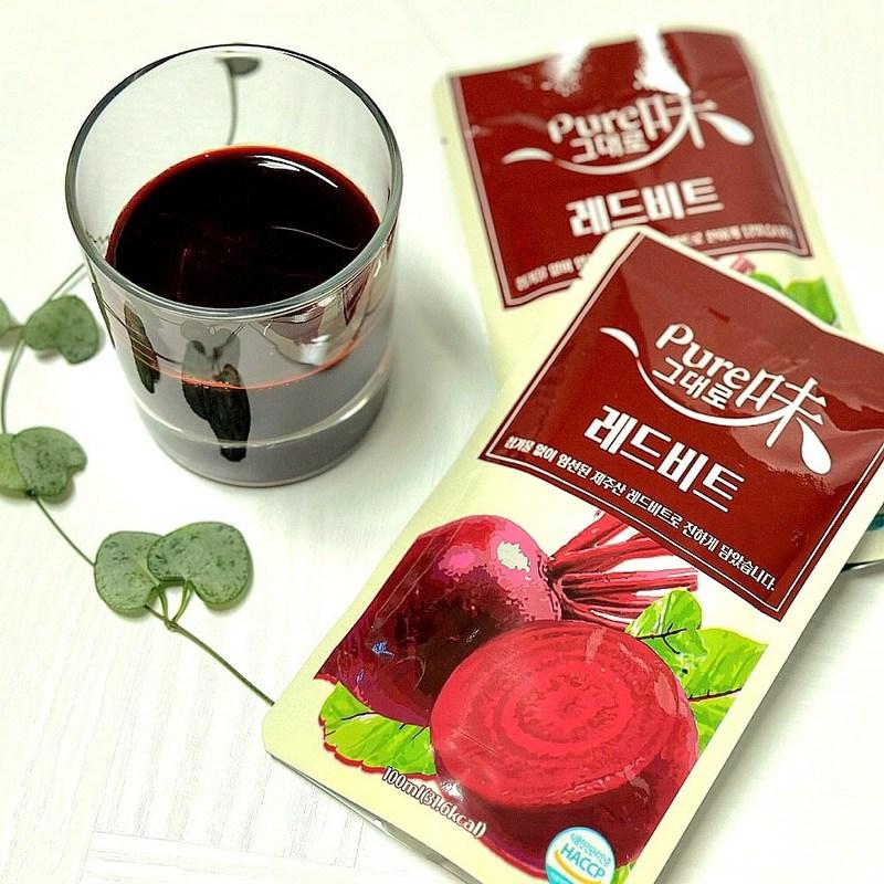 Pure Measu NFC Juiced 100% Jeju Red Beet Juice, 100ml, 60 Pieces